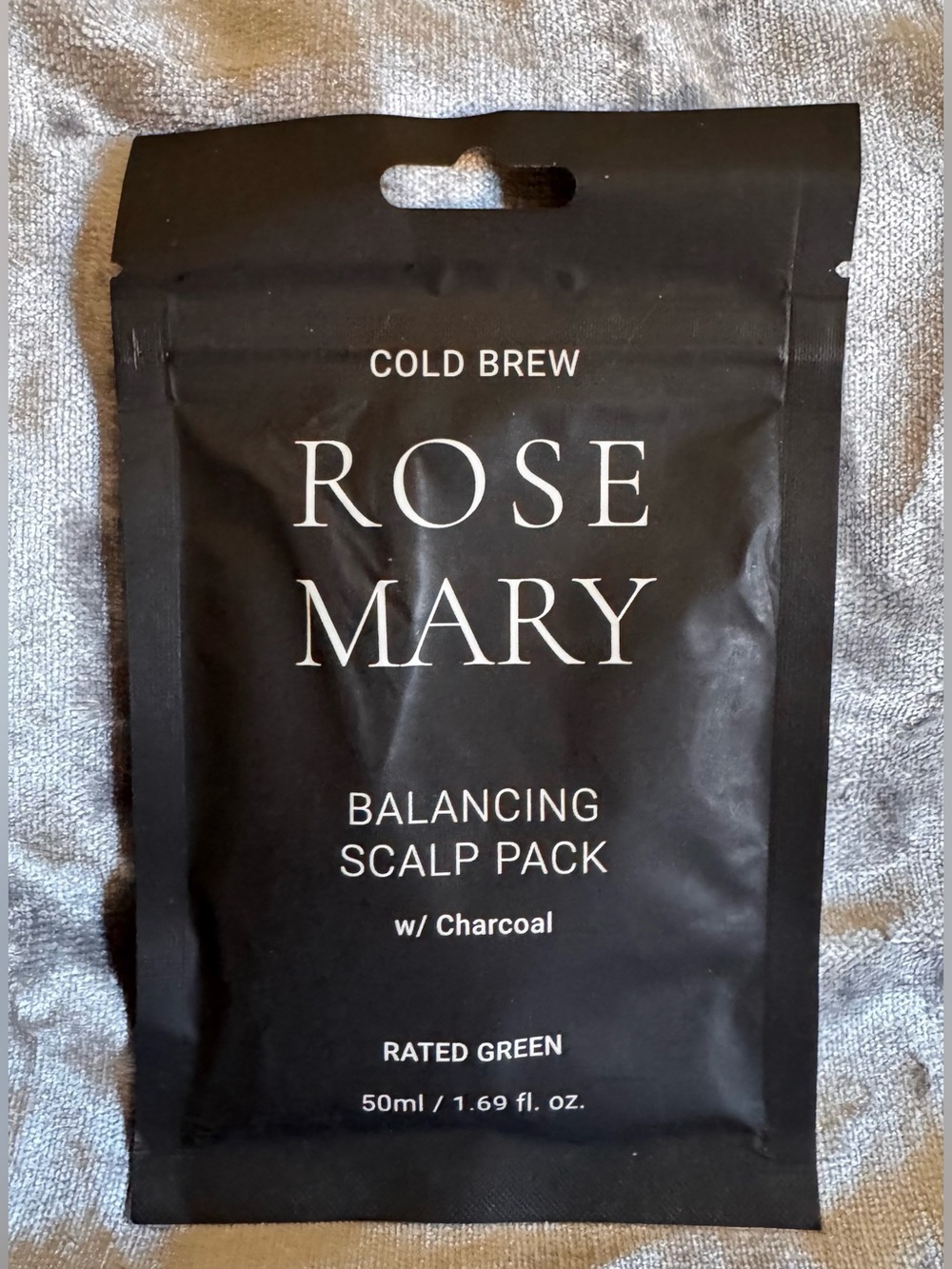 🎭Cold Brew Rosemary Balancing Scalp Pack w/Charcoal Hair Mask 50ml🎭